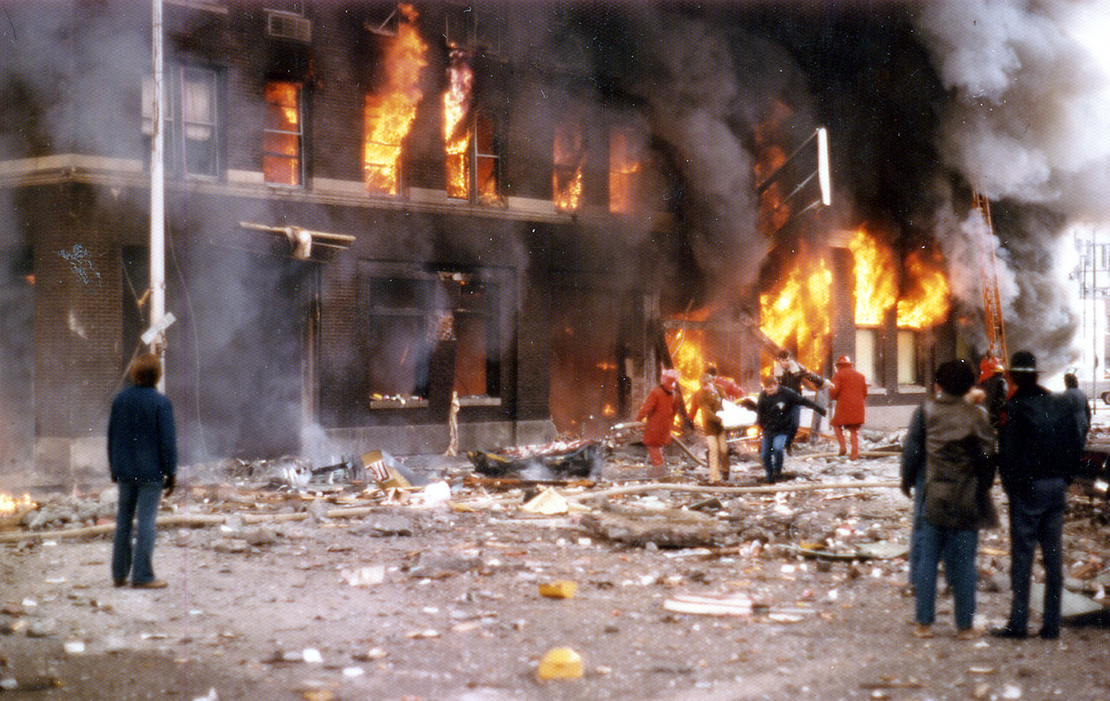 1976 hotel explosion in Fremont, 20 dead